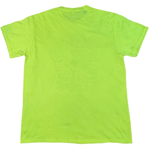 Delta Pro Weight size medium neon yellow/green shirt with funny quote NWOT - Picture 3 of 6